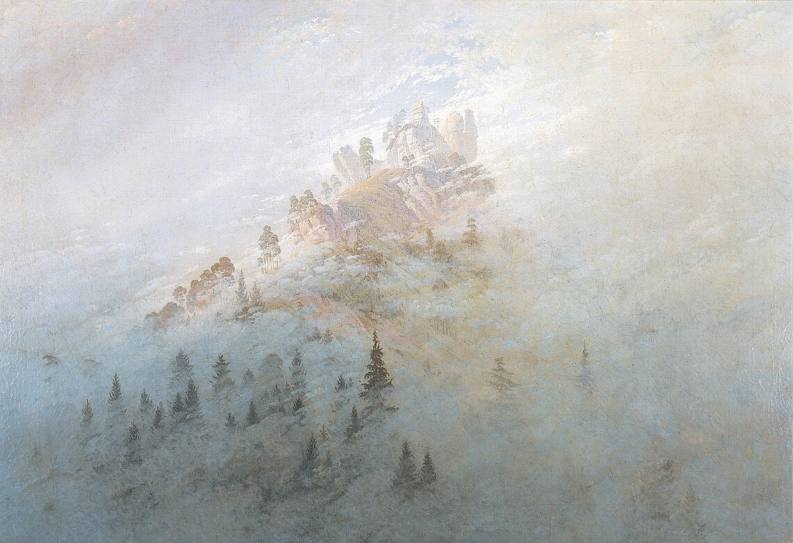 Friedrich Caspar David Morgennebel im Gebirge.jpg1808 wikipedia