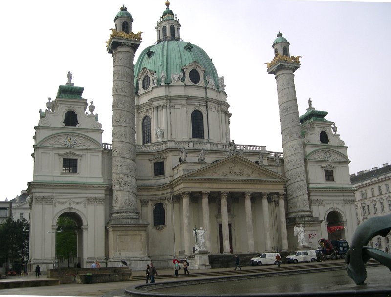 Vienne La Karlskirche