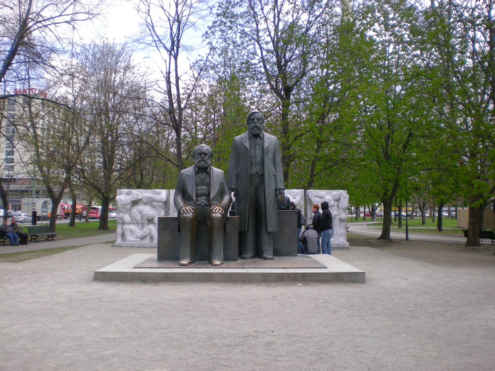 jardin marx et Engels 