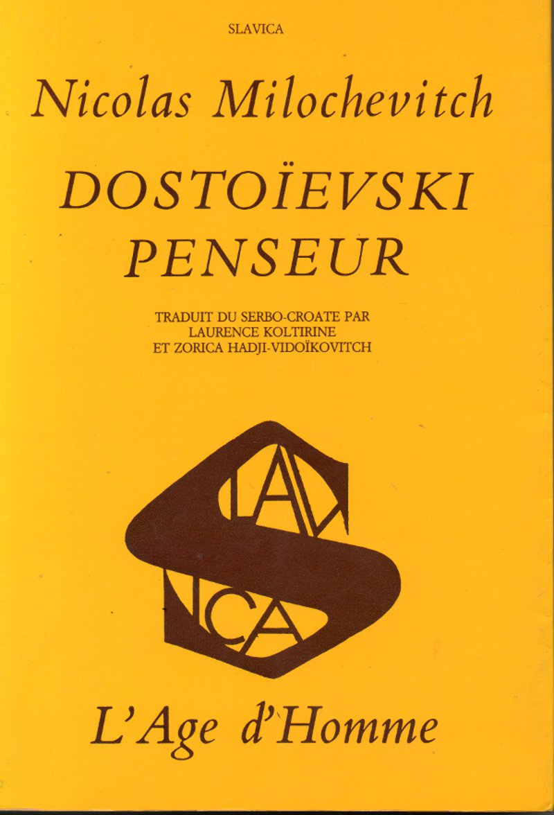 Dostoievski par  milosevitch couverture