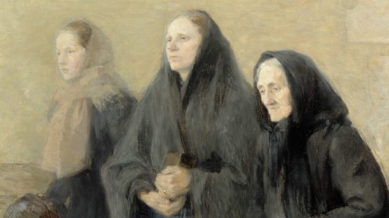 Helene Schjerfbeck Churchgoers Easter Morning 18951900 Image via pinimg 555x312