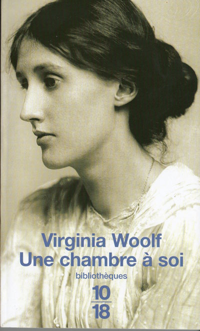Virginia  Wool couverture  du  livre une  chambre à soi 