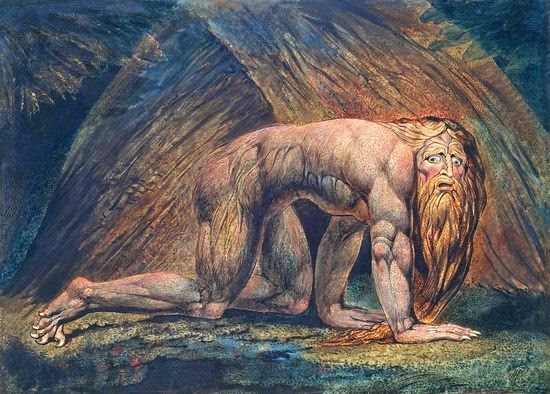 William Blake Nabuchodonosor