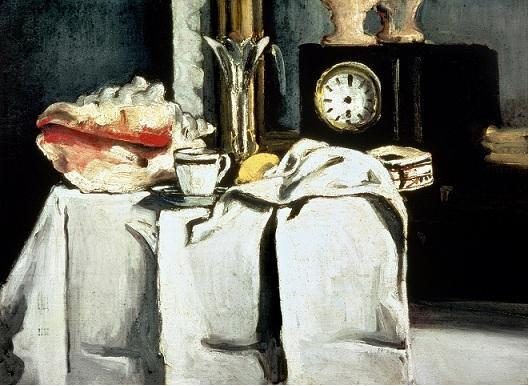 cezanne la pendule noire