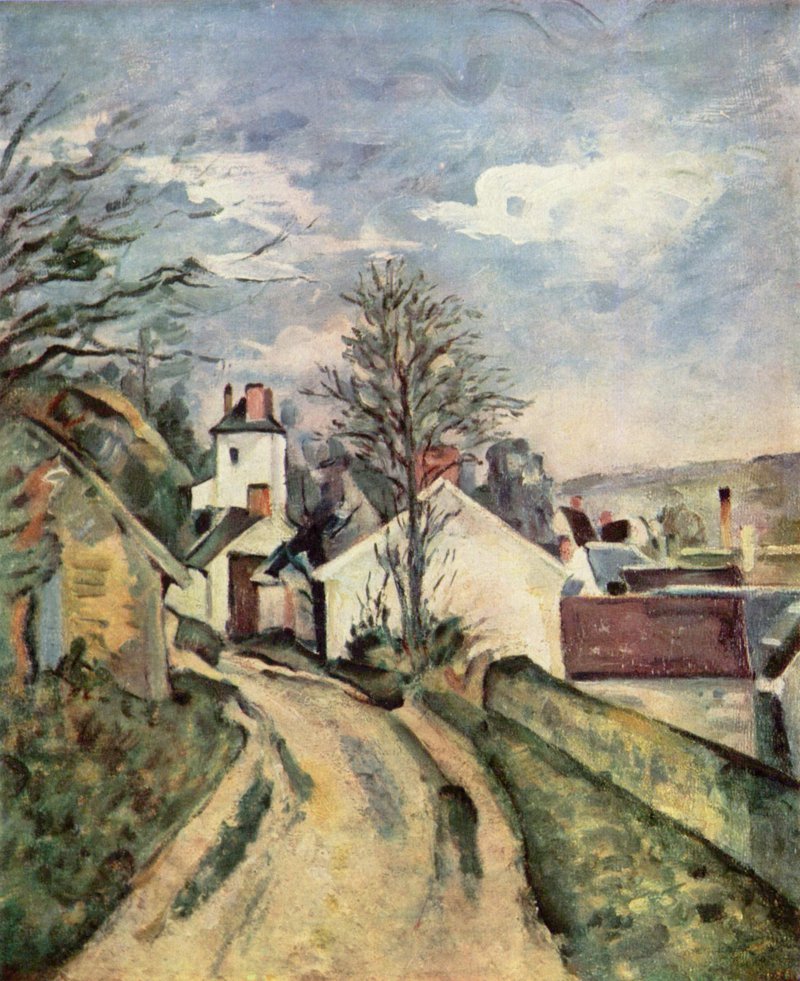 Cezanne la maison du  dr gachet