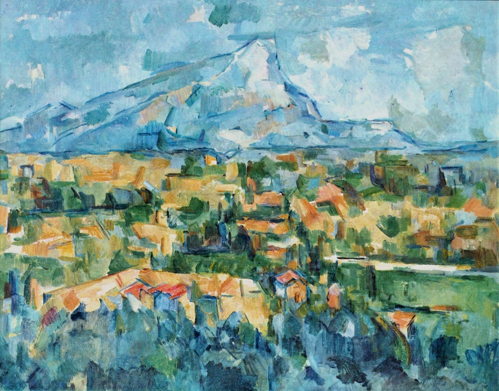 Cezanne montagne sainte victoire