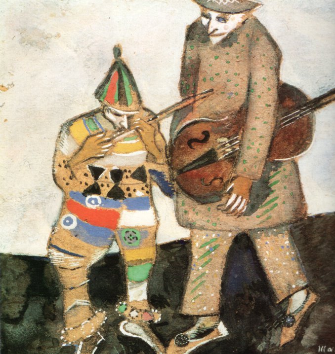 chagall les musiciens