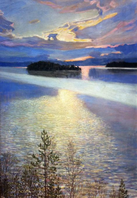 Gallen Kallela lake view