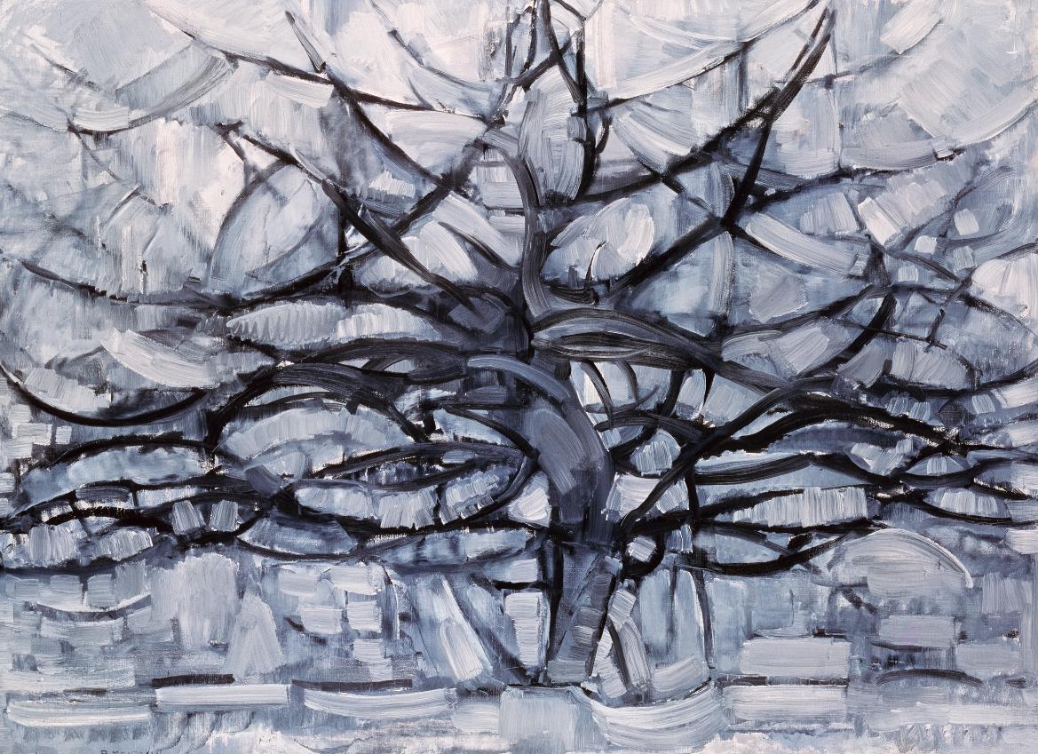 Mondrian arbre gris 1911