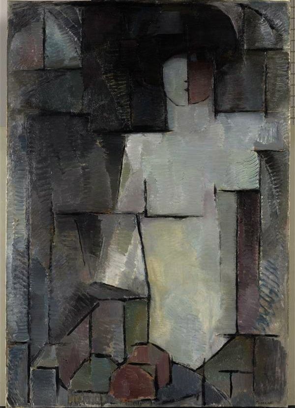 Mondrian portrait dune dame 1912