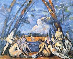 cezanne les  baigneuses 