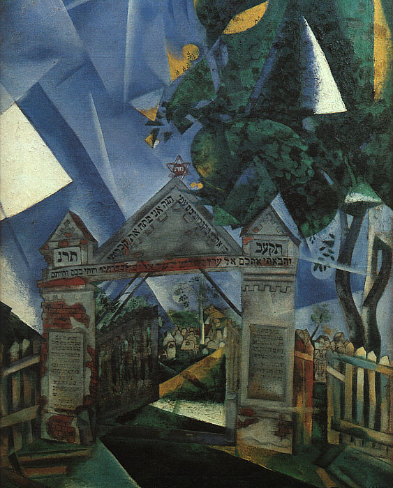 chagall lesportes du cimetiere