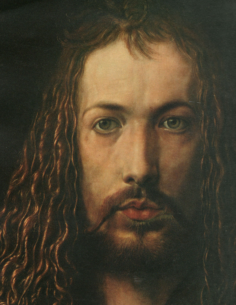 durer--autoportrait---a--28-ans--détail