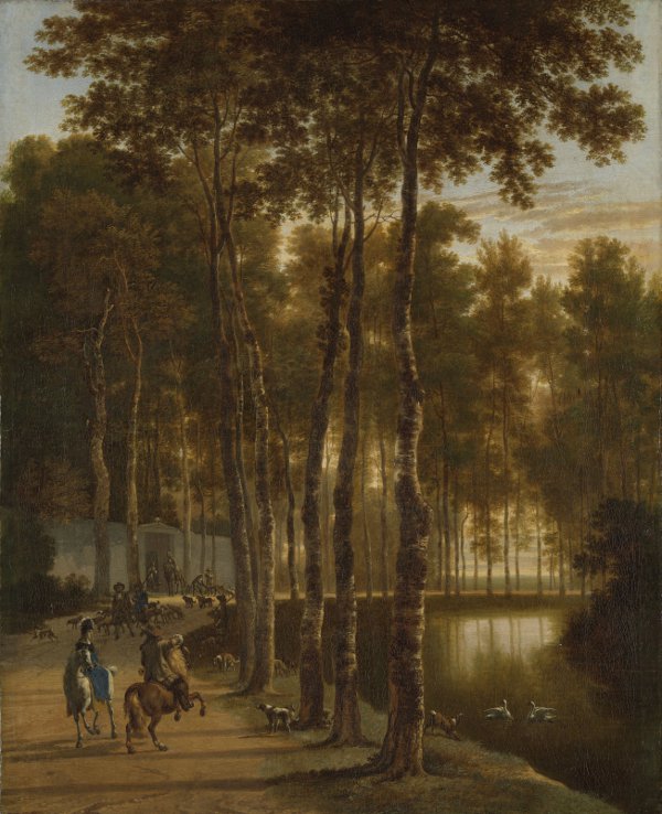 Hackaert L'allee de frênes 