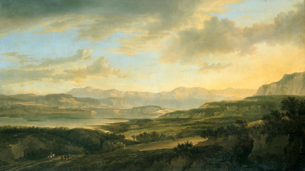 Hackaert paysage de plaine