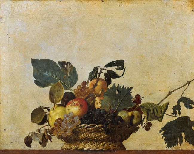 caravage corbeille de fruits