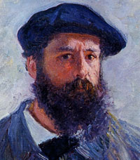 monet autoportrait 