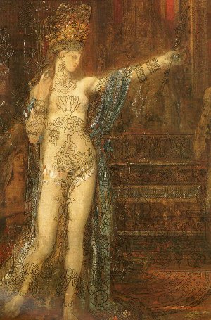 Moreau salome dansant devant  herode