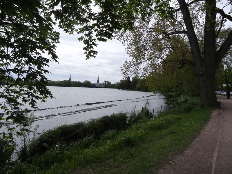 hambourg alster vue sur lac 3 