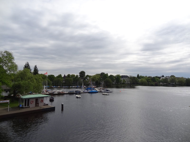 hambourg alster vue sur lac 2