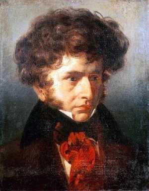 Hector Berlioz par le peintre Emile  Signol 