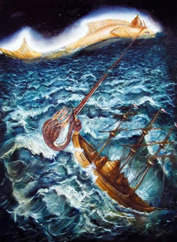 Le D&eacute;luge indien ou Histoire du poisson