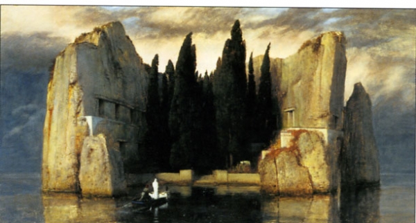 L'ile des  morts  de  B&ouml;cklin