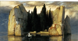 L&#039;ile des  morts  de  Böcklin